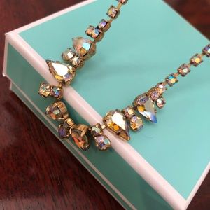 Antique glass necklace 16 inches